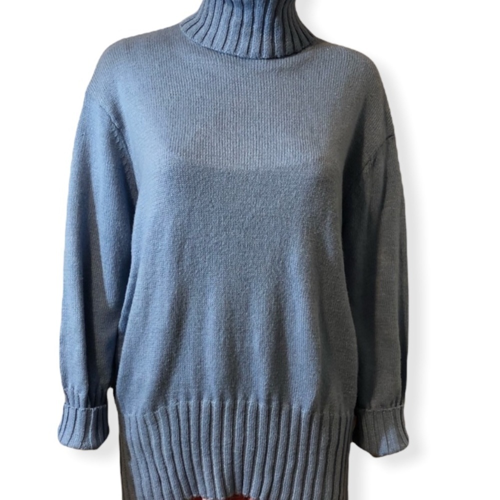 A. New Day Turtle Neck Sweater Chunky Oversized XS